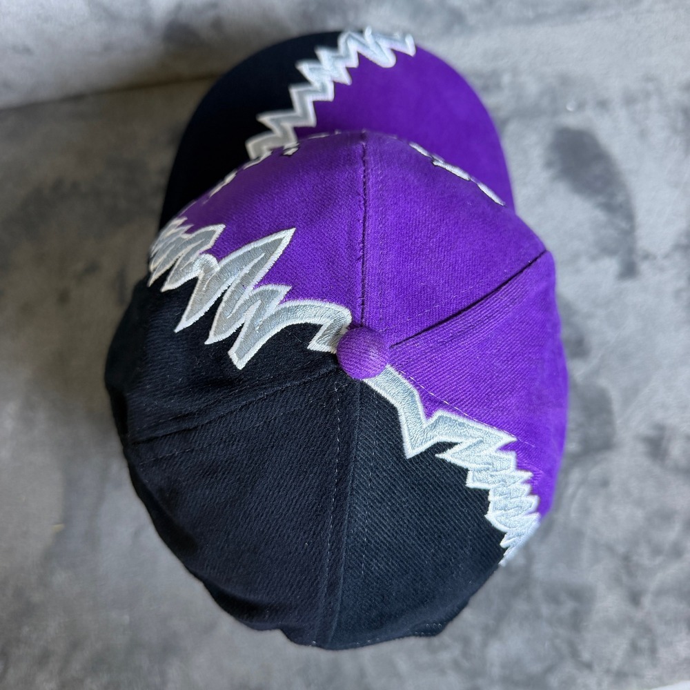 Hoosier Racing Tire Hat Purple Black Embroidered Racing Cap Design Dynamix - Picture 5 of 9